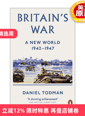 英文原版 Britain's War A New World 1942-1947 不列颠的战争 卷二 英文版 进口英语原版书籍