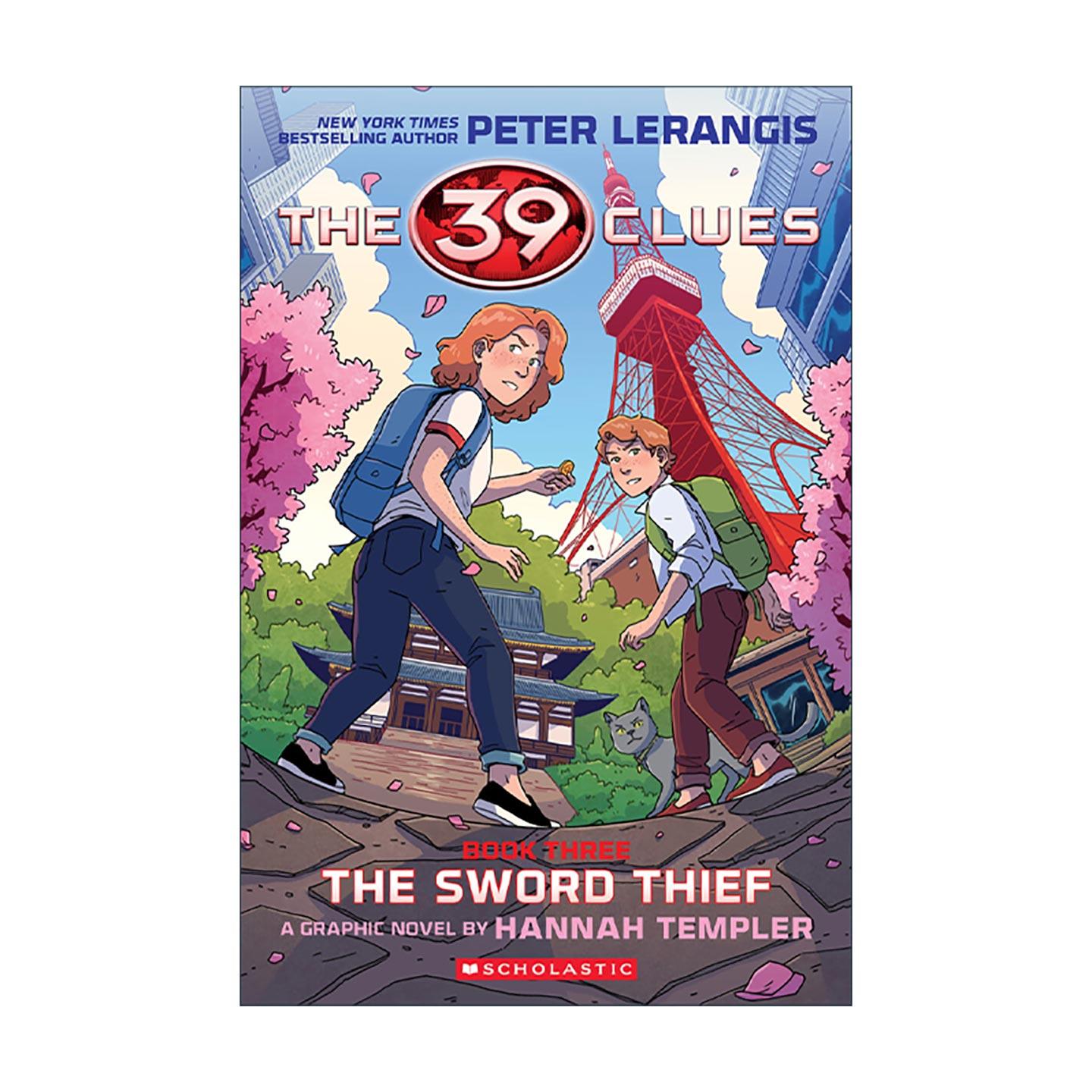 英文原版 The Sword Thief 39条线索漫画版卷三 侦探推理类小说 英文版 进口英语原版书籍
