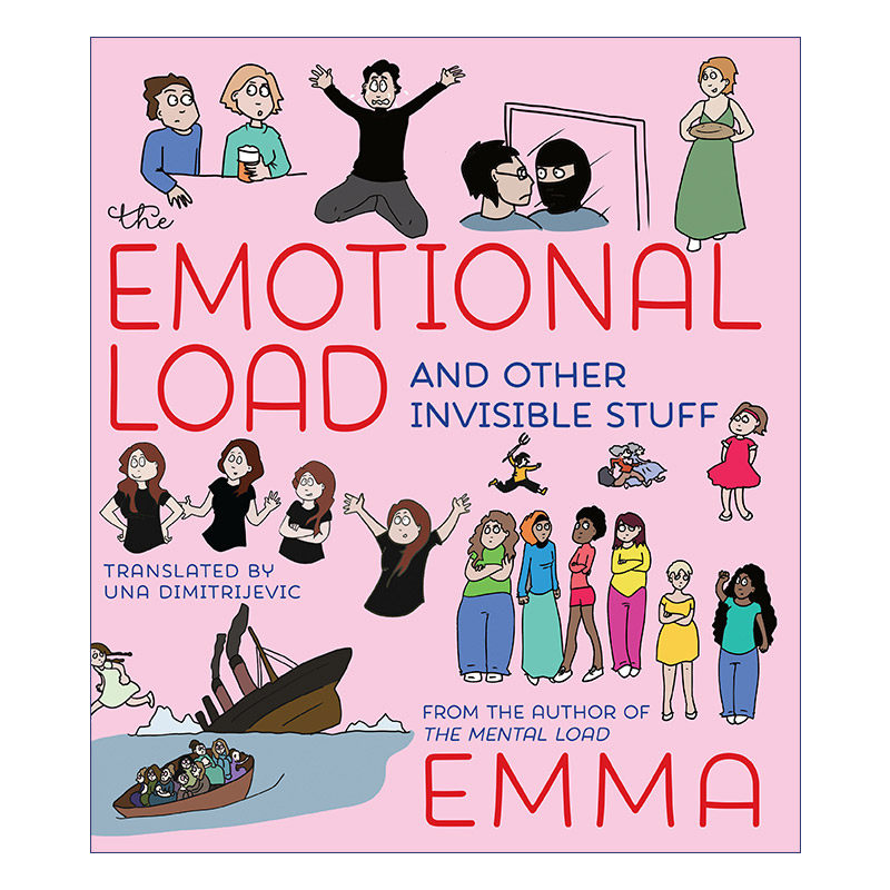 英文原版 The Emotional Load 情感负荷 与其他看不见的东西 当代女性漫画 Emma 英文版 进口英语原版书籍