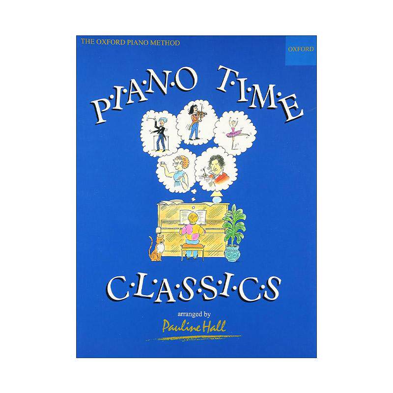 英文原版 Piano Time Classics 牛津钢琴时光 古典练习曲目1 ABRSM英皇考级钢琴启蒙教材 英文版 进口英语原版书籍