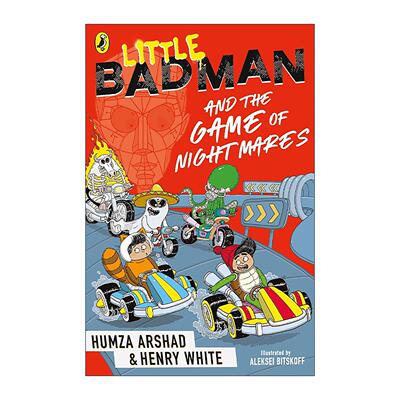 英文原版 Little Badman and the Game of Nightmares 小坏蛋和噩梦游戏 幽默儿童小说 英文版 进口英语原版书籍
