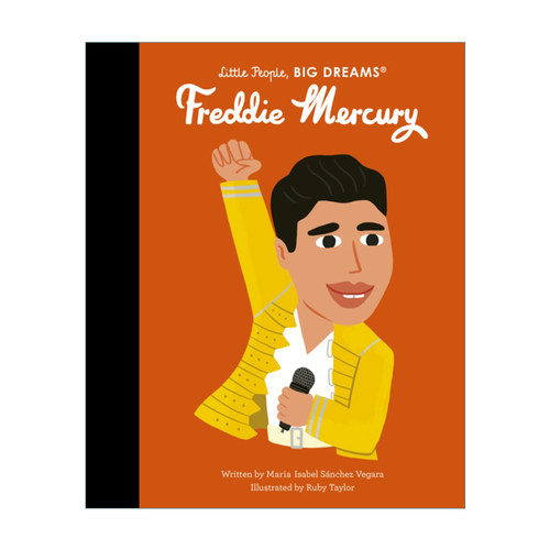 英文原版绘本 Little People  Big Dreams Freddie Mercury 小人物大梦想纸板书 歌手弗雷迪默丘里 精装 英文版 进口英语原版书籍