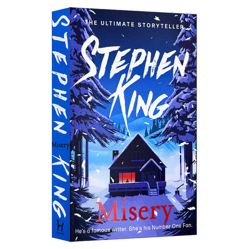 头号书迷 危情十日 苦难 Misery Stephen King 英文原版  英文版推理恐怖惊悚小说 进口原版英语书籍