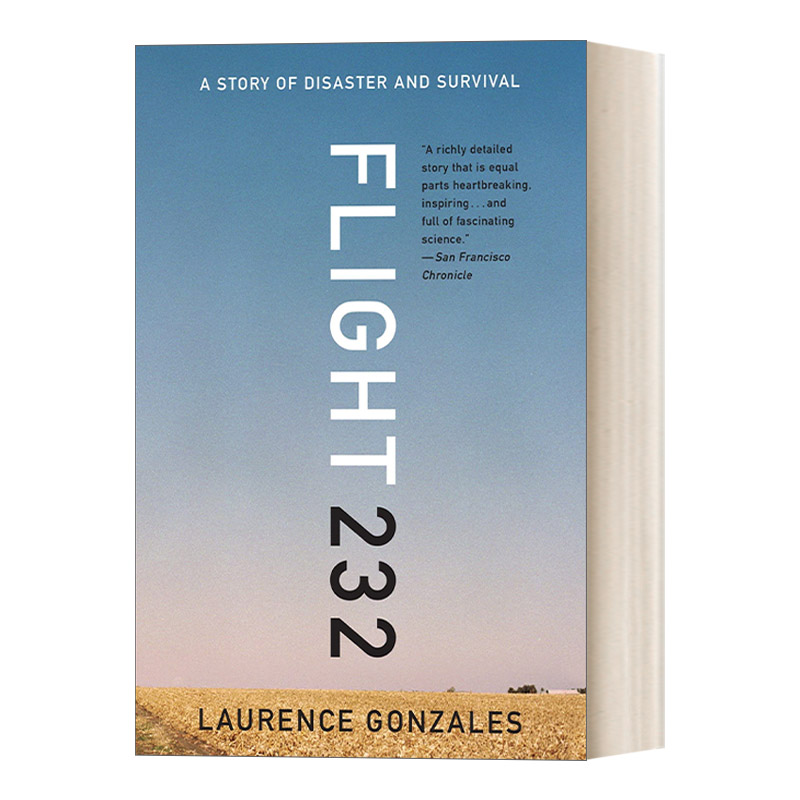 英文原版 Flight 232 232航班 灾难和生存的故事 作者劳伦斯·冈萨雷斯两次获得国家杂志奖 英文版 进口英语原版书籍