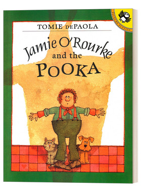 英文原版绘本 Jamie O'Rourke and the Pooka 杰米和鬼精灵 儿童幽默绘本 凯迪克奖获得者Tomie Depaola 英文版 进口英语原版书籍