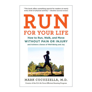 Your 书籍 进口英语原版 马拉松运动 Run for Mark 为你 Life 英文版 英文原版 生活而跑 Cucuzzella 健康跑步插图指南