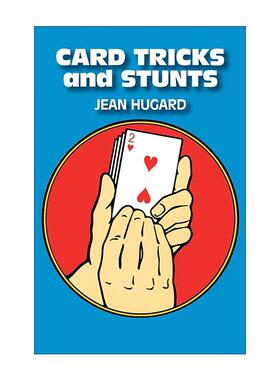 英文原版 Card Tricks and Stunts 纸牌戏法和特技表演 技巧指南 魔术大师Jean Hugard 英文版 进口英语原版书籍