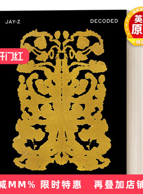英文原版 Decoded 解码 21座格莱美奖说唱歌手Jay-Z自传 嘻哈音乐 英文版 进口英语原版书籍