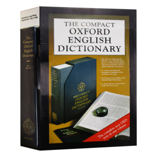 进口英语原版 The Dictionary 牛津完整英语词典 Compact 精装 Oxford English 正版 书籍 英文版 英文原版