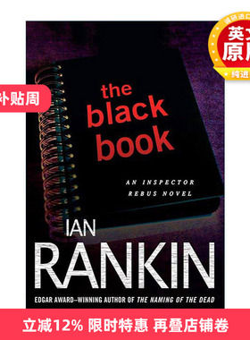 英文原版 The Black Book 黑色笔记 探长雷布思系列5 伊恩·兰金 英文版 进口英语原版书籍