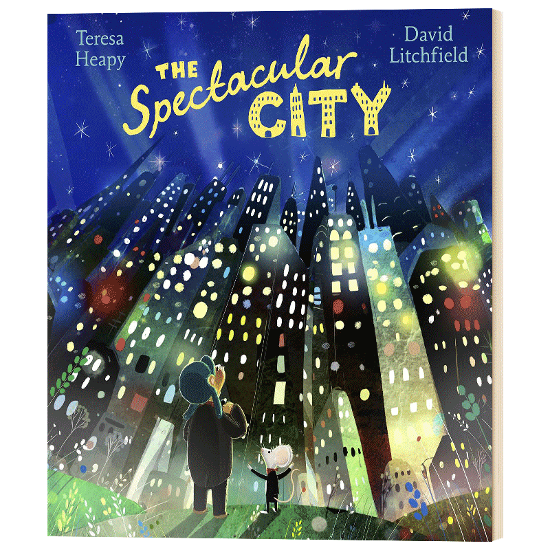 英文原版 The Spectacular City壮观的城市景观 绘本 David Litchfield 英文版儿童全英语书