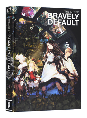 英文原版 The Art of Bravely Default 2010-2013 勇气默示录 游戏设定集 精装 Square Enix 英文版 进口英语原版书籍