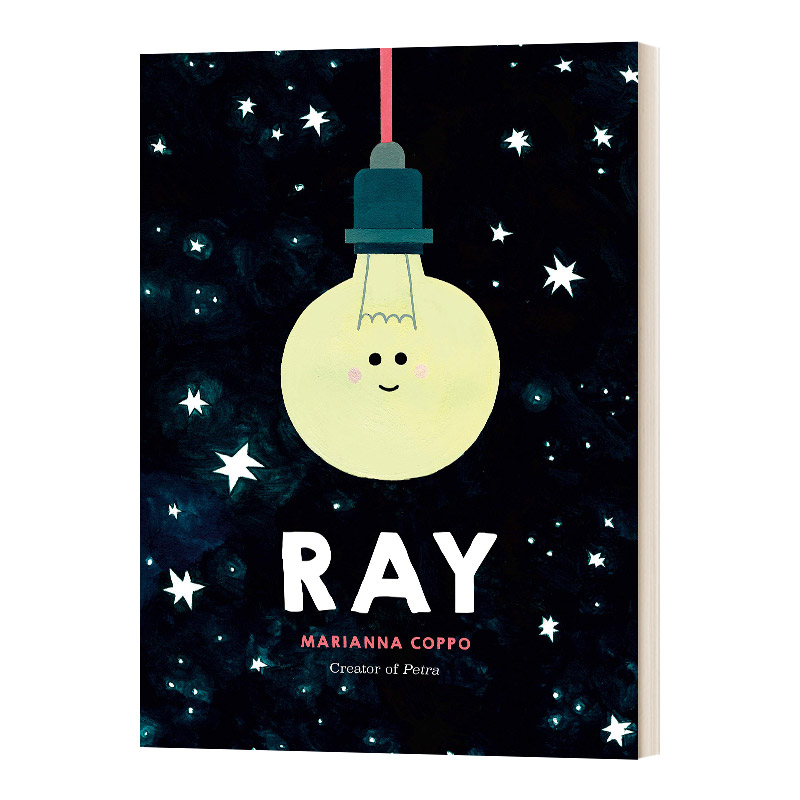 英文原版 Ray 小灯泡 精装绘本 Marianna Coppo插画 英文版 进口英语原版书籍儿童全英语书