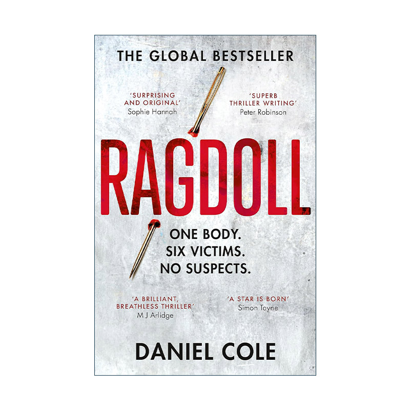 英文原版 Ragdoll 拼布娃娃 侦探推理悬疑小说 A Ragdoll系列1 丹尼尔?科尔 Daniel Cole 英文版 进口英语原版书籍