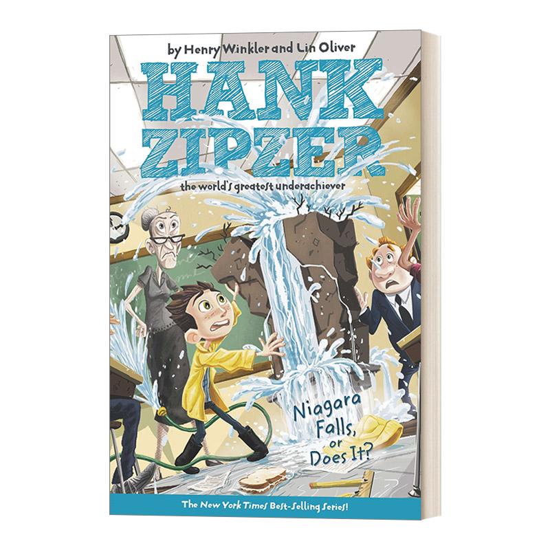 英文原版 Hank Zipzer 01 Niagara Falls  Or Does It 汉克历险记1 真是尼亚加拉瀑布吗 英文版 进口英语原版书籍