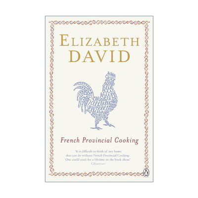 英文原版 French Provincial Cooking 普罗旺斯食谱 伊丽莎白·大卫的法式食谱书 英文版 进口英语原版书籍