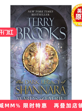 英文原版 Wards of Faerie The Dark Legacy of Shannara 01 沙娜拉的黑暗遗产系列1 仙灵守护 科幻冒险小说 英文版 进口英语书籍