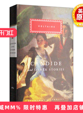 英文原版 Candide and Other Stories 老实人及其他短篇小说 伏尔泰 Everyman精装版 英文版 进口英语原版书籍