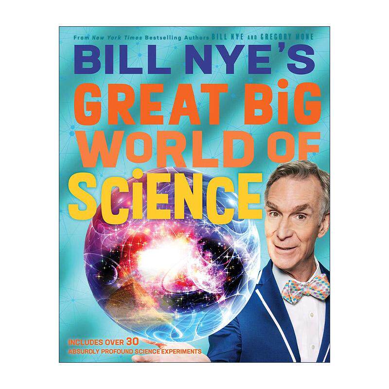 英文原版 Bill Nye's Great Big World of Science 比尔·奈的科学大世界 儿童科普百科 科技 精装 英文版 进口英语原版书籍