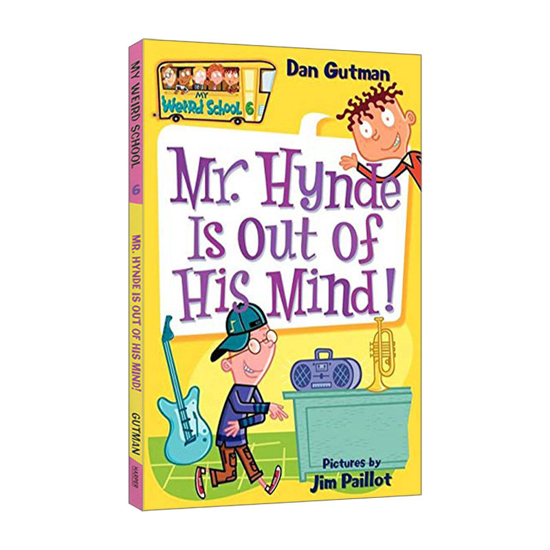 英文原版 my weird school 6 mr. hynde is out of his mind!