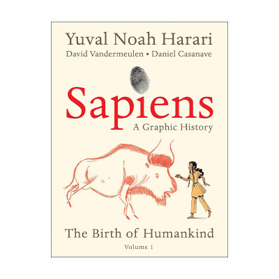 英文原版 Sapiens A Graphic History 人类简史漫画版1 英文版 进口英语原版书籍