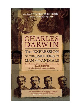 英文原版 The Expression Of The Emotions In Man And Animals 人类和动物的情感表达 查尔斯达尔文 200周年纪念版 英文版