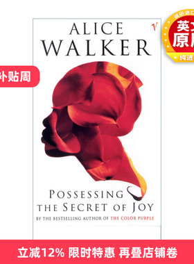 英文原版小说 Possessing The Secret Of Joy 拥有快乐的秘密 丽丝·沃克 英文版 进口英语原版书籍