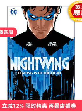 英文原版 Nightwing 1 Leaping into the Light 夜翼 卷1 跃入光明 DC漫画 Tom Taylor 英文版 进口英语原版书籍