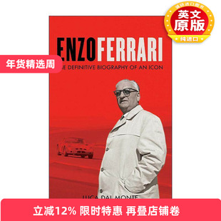 英文原版 Enzo Ferrari 恩佐·法拉利传记 法拉利汽车创始人 英文版 进口英语原版书籍