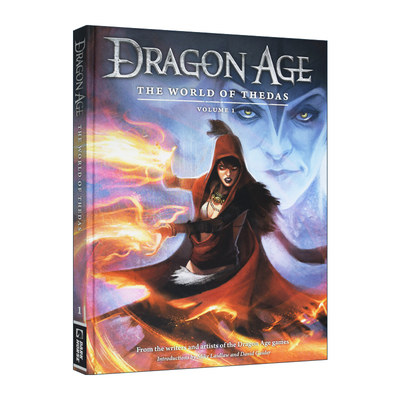 英文原版 Dragon Age The World of Thedas Volume 1 龙腾世纪 塞达斯世界1 精装漫画 英文版 进口英语原版书籍