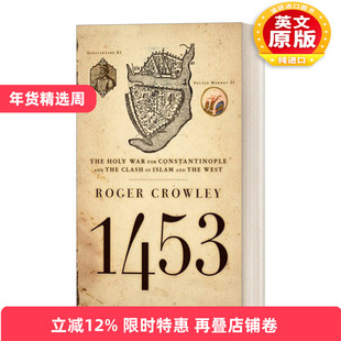英文原版 1453 君士坦丁堡之战 英文版 进口英语原版书籍 Roger Crowley