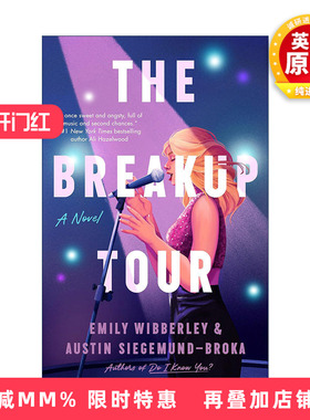 英文原版 The Breakup Tour 分手之旅 女性浪漫喜剧小说 Emily Wibberley 英文版 进口英语原版书籍