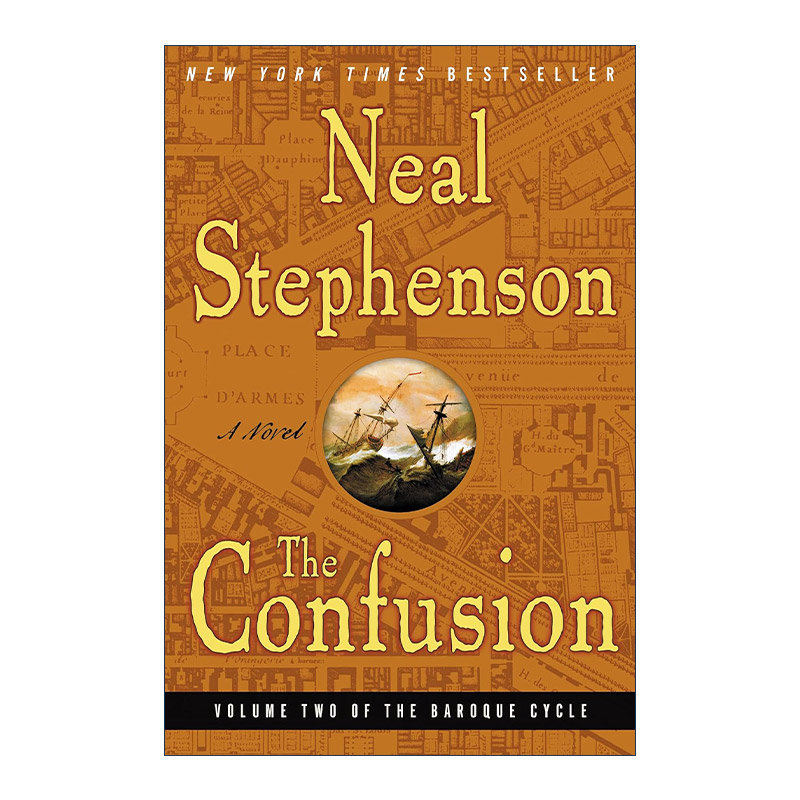 英文原版 The Confusion 巴洛克三部曲之二 困惑 尼尔·斯蒂芬森 英文版 进口英语原版书籍