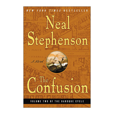 英文原版 The Confusion 巴洛克三部曲之二 困惑 尼尔·斯蒂芬森 英文版 进口英语原版书籍