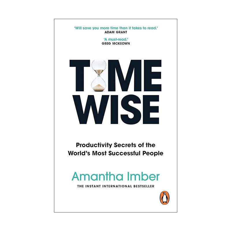 英文原版 Time Wise 成功人士的用时智慧 阿曼莎·英伯 英文版 进口英语原版书籍