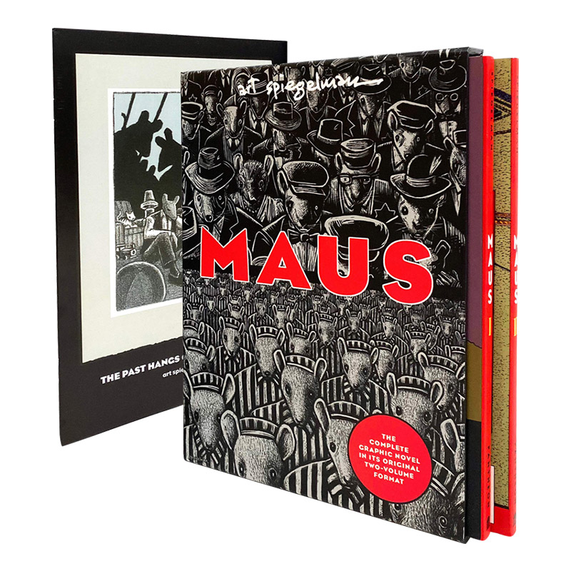 英文原版小说 Maus I & II Paperback Box Set 鼠族1+2 盒装 英文版