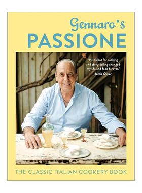 英文原版 Gennaro's Passione 意大利名厨Gennaro Contaldo的经典意式食谱 精装 英文版 进口英语原版书籍
