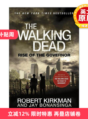 英文原版 The Walking Dead Rise of the Governor 行尸走肉 州长的崛起 影视小说 英文版 进口英语原版书籍