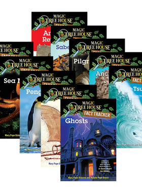 神奇树屋小百科系列11-20 Magic Tree House Fact Tracker 英文原版 美国小学生儿童英语章节小说故事书 英文版课外阅读桥梁书籍