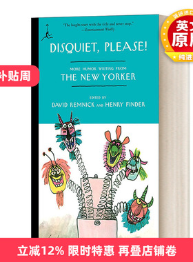 英文原版 Disquiet  Please! More Humor Writing from The New Yorker 麻烦你了! 兰登书屋现代图书馆 英文版 进口英语原版书籍