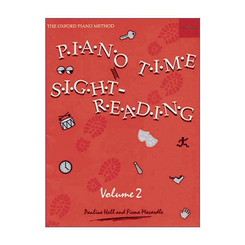 英文原版 Piano Time Sightreading Book 2 牛津钢琴时光 乐符识别视奏技巧2 ABRSM英皇考级钢琴启蒙教材 英文版 进口英语原版书籍