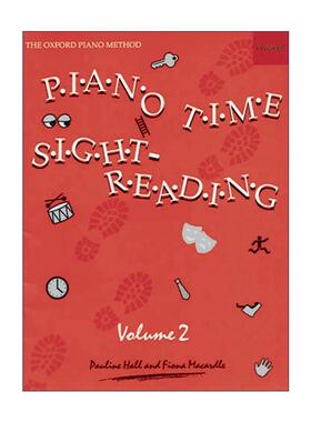 英文原版 Piano Time Sightreading Book 2 牛津钢琴时光 乐符识别视奏技巧2 ABRSM英皇考级钢琴启蒙教材 英文版 进口英语原版书籍