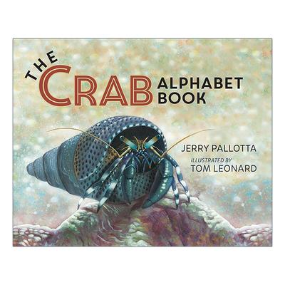 英文原版 The Crab Alphabet Book 螃蟹字母书 儿童甲壳纲动物科普百科绘本 词汇积累 杰里·帕洛塔 英文版 进口英语原版书籍