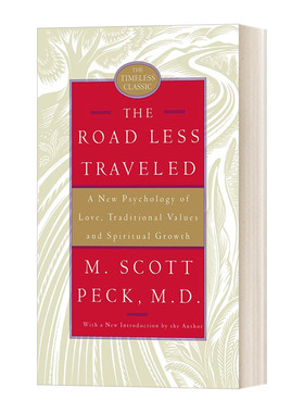 英文原版 The Road Less Traveled  25th Anniversary Edition 少有人走的路 25周年纪念 精装毛边版 英文版 进口英语原版书籍