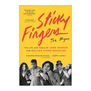 粘手指 詹恩·温纳和滚石杂志 故事 英文原版 进口英语原版 Fingers 英文版 书籍 Sticky
