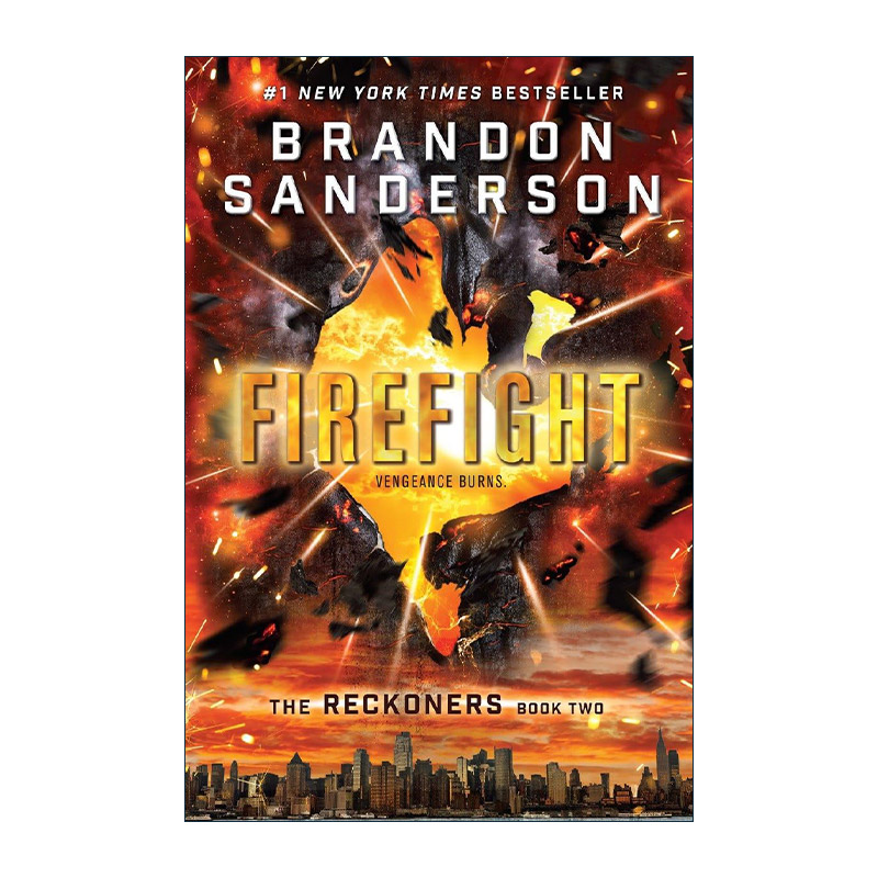 英文原版 Firefight the Reckoners Book 2 审判者传奇2 战斗 Brandon Sanderson 英文版 进口英语原版书籍