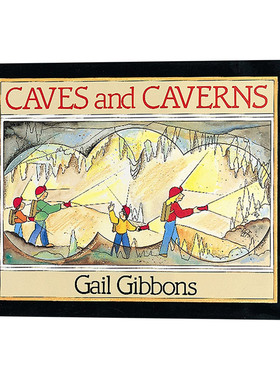 英文原版绘本 Caves and Caverns 洞穴 盖尔吉本斯科普绘本 英文版 进口英语原版书籍