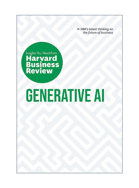 英文原版 Generative AI The Insights You Need from Harvard Business Review 生成式人工智能 哈佛商业评论洞察力系列 英文版