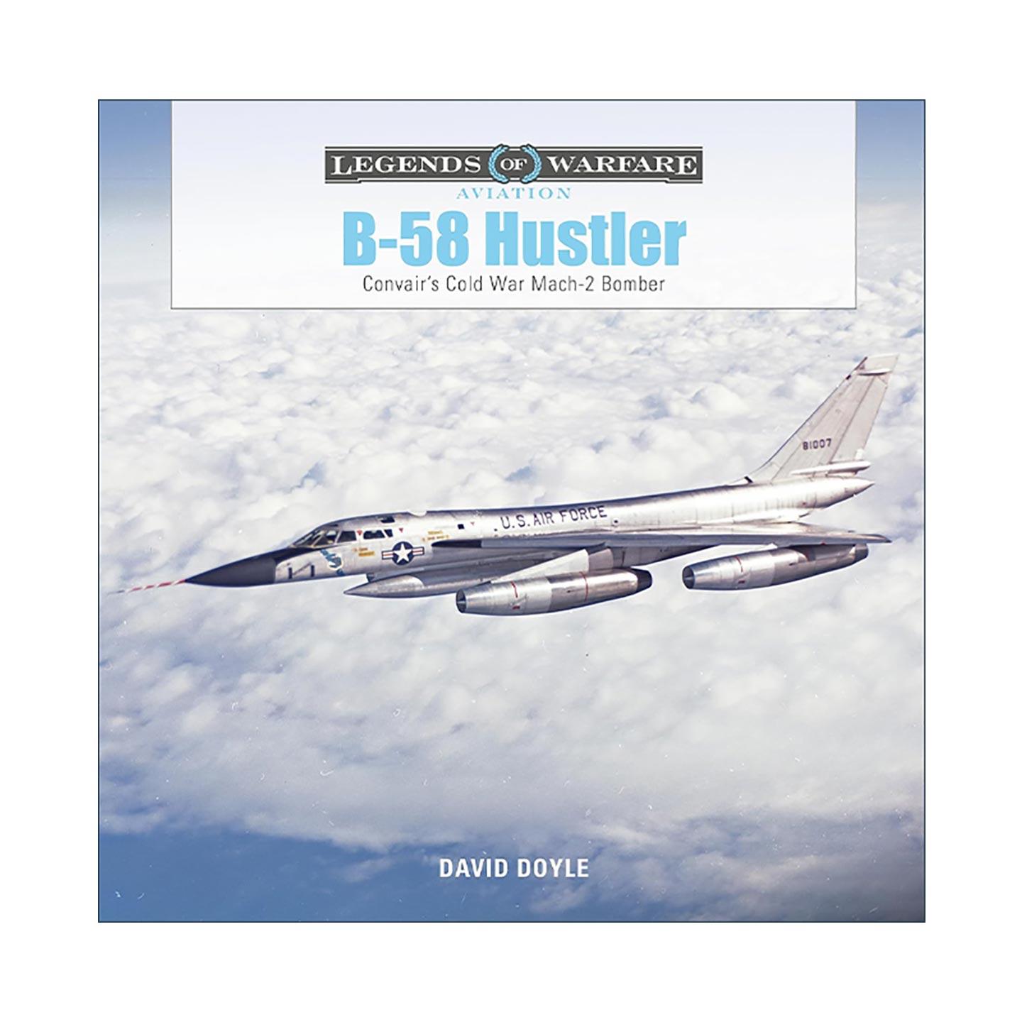 英文原版 B-58 Hustler 康维尔B-58盗贼 美国一型超音速战略轰炸机 精装 英文版 进口英语原版书籍