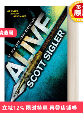 英文原版 The Generations Trilogy 01 Alive 世代三部曲1 活着 青少年动作冒险科幻小说 Scott Sigler 英文版 进口英语原版书籍